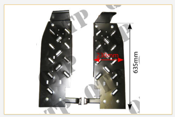 Massey Ferguson Foot Step 135 240 Pair Come with Brackets