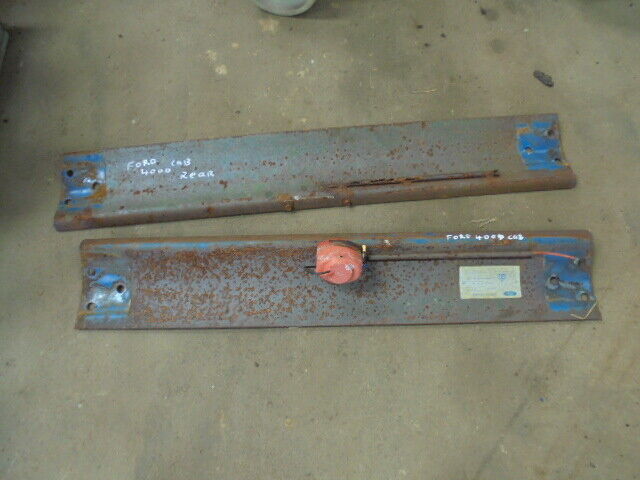 for, Ford 4000 Ford Cab Front & Rear Top Frame Brackets in Good Condition