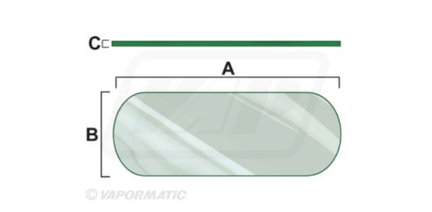 For FORD Q CAB LOWER REAR WINDOW GLASS