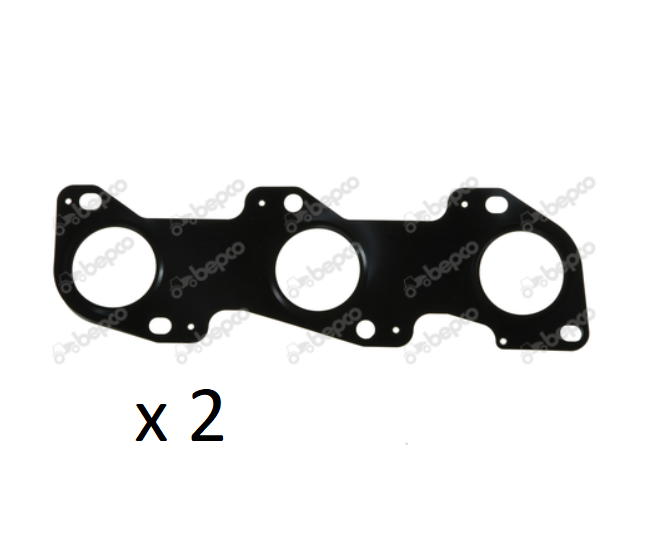 For Ford New Holland Exhaust Manifold Gasket 7840, 8240, 8340 TS115 PAIR
