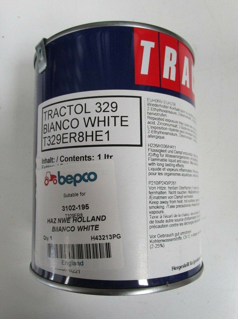 Ford New Holland Bianco White Paint 1ltr