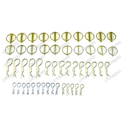 FARMERS PACK - LARGE GRAB BAG R CLIPS & LYNCH PINS (STD) - QTY 50