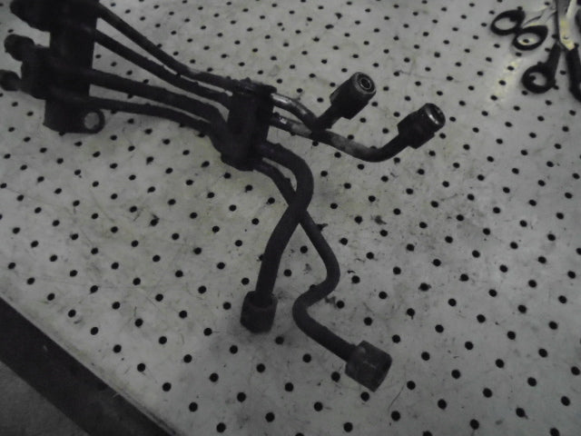 Ford New Holland 4830 2wd Power Steering Steel Pipes Along Side Engine