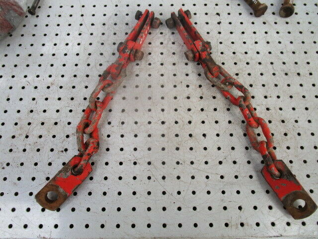 for, David Brown 1290, 1390 Hydraulic Arm Check Chains - Pair