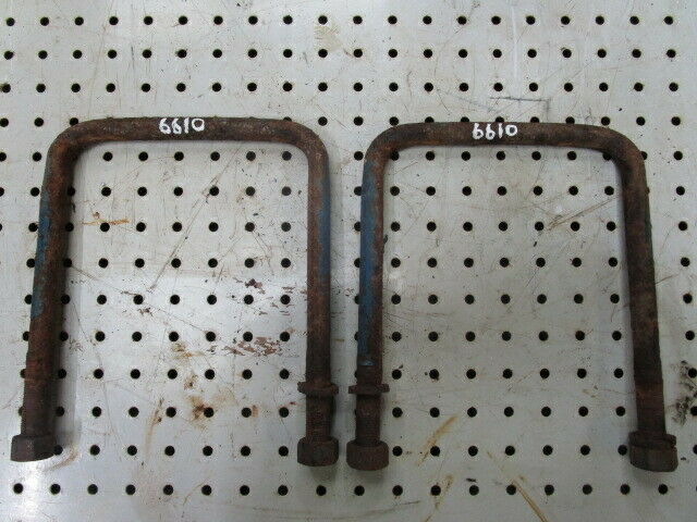 Ford 6610, 7610 Hydraulic Arm stabiliser Bracket 'U' Bolts (2) in Good Condition
