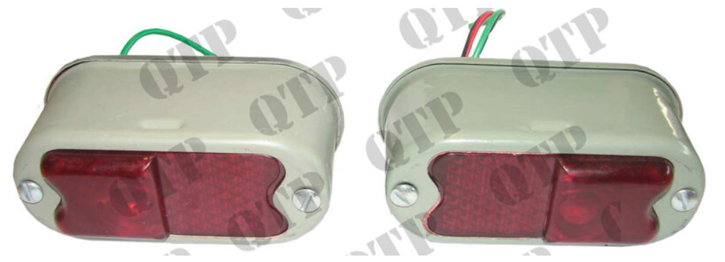 For, FORDSON MAJOR REAR TAIL COMBINATION LAMP PAIR