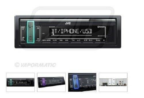 JVC DMR RADIO BLUETOOTH SHORT BODY IPHONE / ANDROID/ SPOTIFY/ USB
