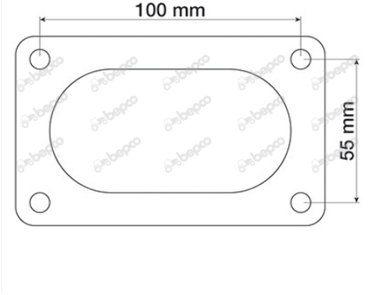 For DEUTZ EXHAUST ELBOW GASKET