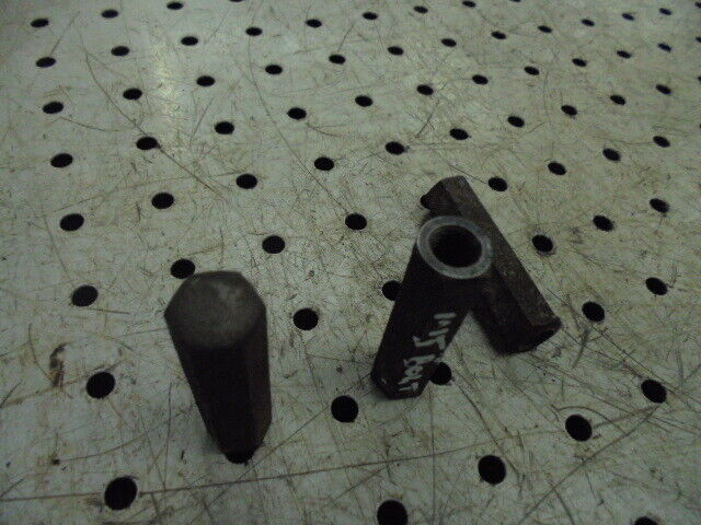 for, Leyland 245 Engine Injector Long Mounting Nuts (3) - Good Condition