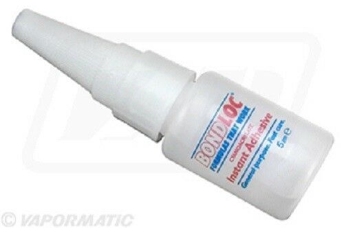 General Purpose Superglue. Medium Strength, Quick Cure. 5g