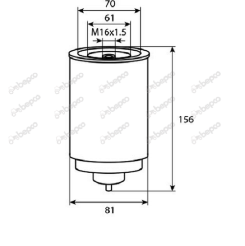 CASE IH Fuel Filter