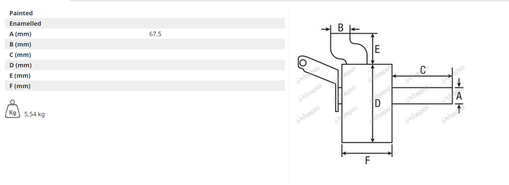 For Ford New Holland 7740 TS90 TS100 TS110 EXHAUST BOX (turbo)