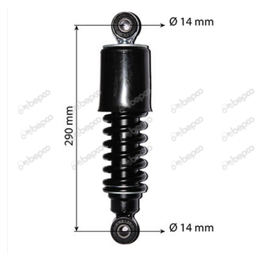 For NEW HOLLAND TVT CAB SHOCK ABSORBER