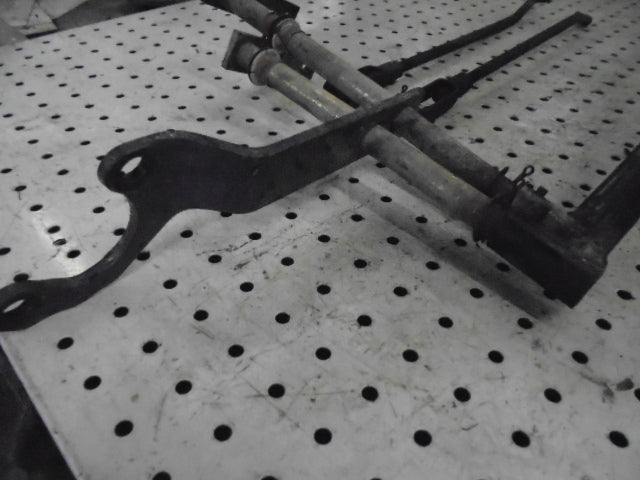 Ford New Holland 4830 Auxillary Spool Valves Control Levers, Rods, And Mounting Bracket
