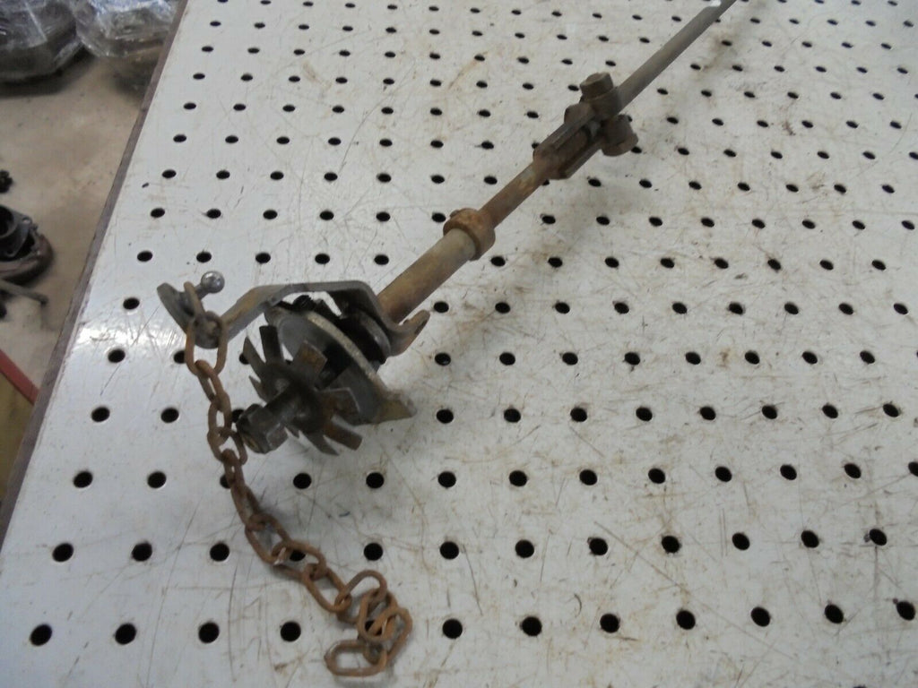 for, FORD 4600 Q Cab Hand Throttle Lever Assembly in Good Condition