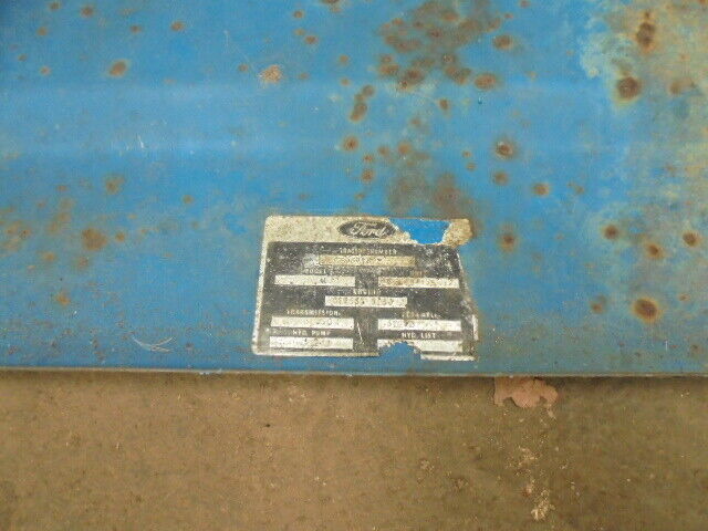 for, Ford 4600 RH Bonnet Panel in Good Condition