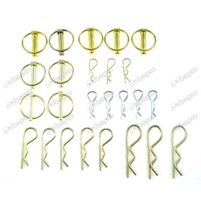 FARMERS PACK - SMALL GRAB BAG R CLIPS & LYNCH PINS (STD) - QTY 25