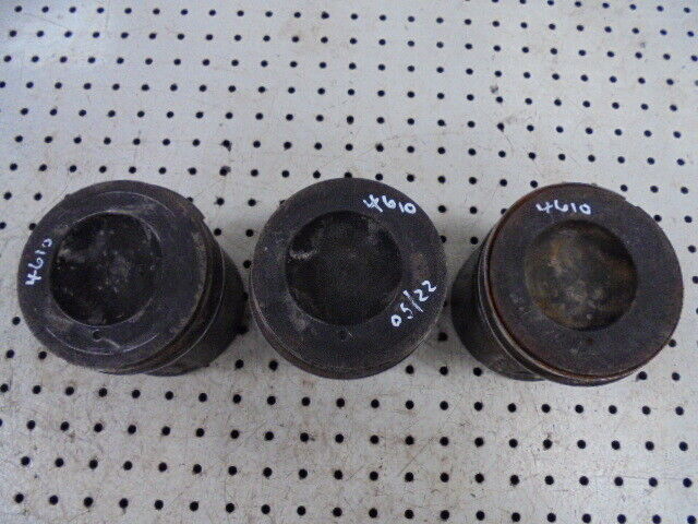 for, Ford 4610 Engine HEADLAND Pistons Set of 3 in Good Condition