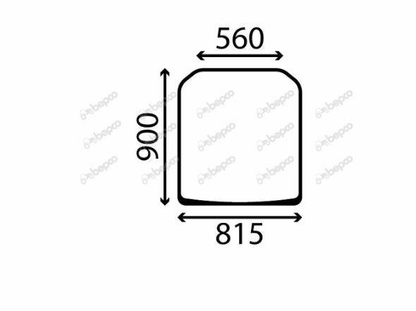 for, JCB Telehandler WINDSCREEN FLAT - NON-TINTED – Gwynedd Farm ...