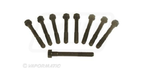 for, Renault Engine CYLINDER HEAD BOLTS (X9)
