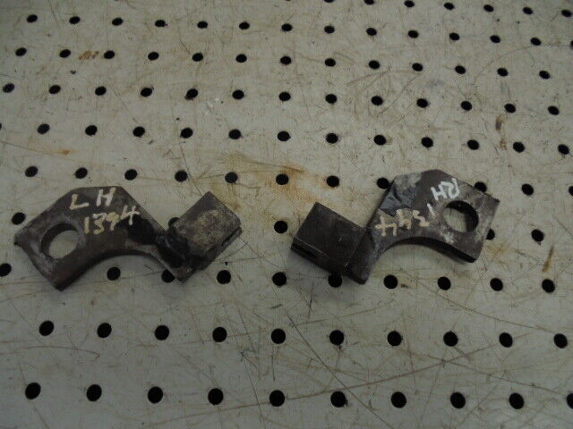 for, David Brown 1394 Handbrake Cable Mounting Brackets PAIR - Good Condition