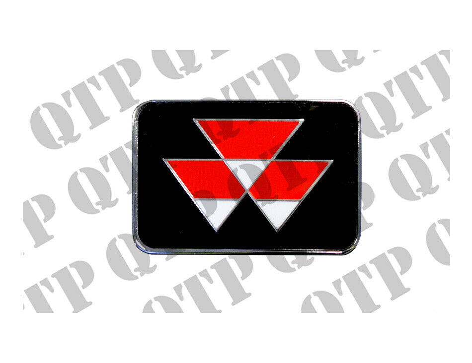 Massey Ferguson Front Grill Emblem Badge (HI-VIS Models)