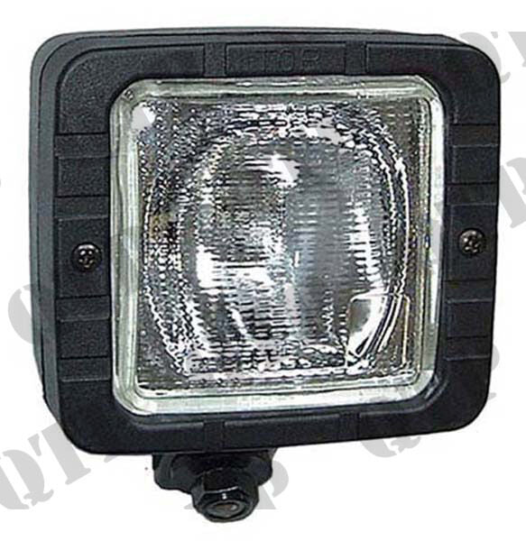 Tractor Work Lamp H3 12v 55w Square 4" x 4"