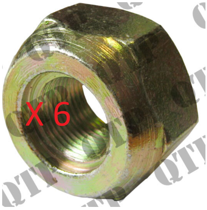 Ford New Holland Rear Wheel Nuts Pack of 6 