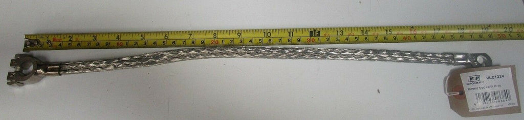 Round Type Earth Strap 450mm 18" Battery Lead