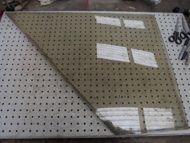 David Brown 1494, 1394 Right Hand Door Lower Glass