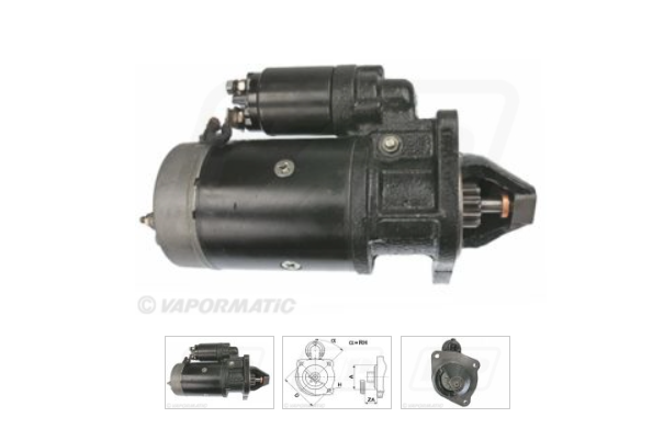 For, FORD Starter Motor 3.1kW 4000, 5000, 4610, 7610, 7840, TB, TM, TS, TW