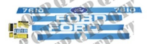 Ford 7610 Decal Kit