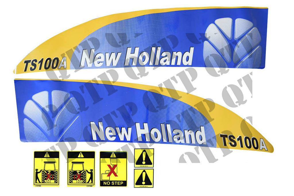 New Holland TS100A Decal Kit