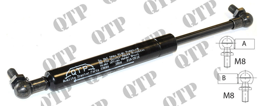 John Deere Cab Door Gas Strut  5020, 6030, 7030, 5025 series