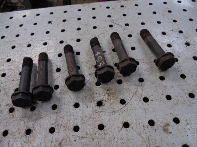 for, CASE IH 885,785 Engine Flywheel Bolts (6) in Good Condition