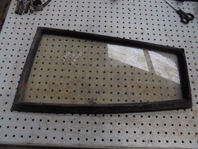 for, David Brown 1390, 1490 Cab LH Lower Front Glass & Rubber Seal