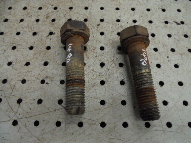 for, David Brown 1490 2wd Front Axle Extension Bolts PAIR - Good Condition