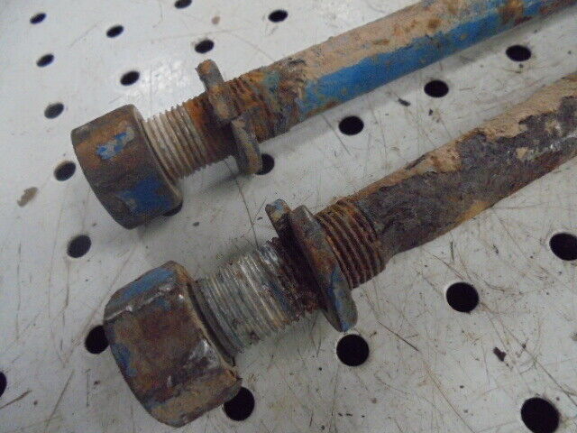 for, Ford 5030 Hydraulic Arm Stabaliser Bracket 'U' Bolts PAIR in Good Condition