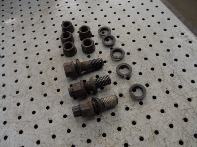 David Brown 1394 Front Wheel Nuts (x8), Studs (x3), And Washers (x8) (Carraro Axle)