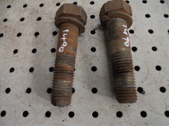 for, David Brown 1490 2wd Front Axle Extension Bolts PAIR - Good Condition