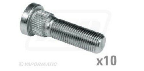Front Wheel Studs 1/2" UNF Pack of 10 - Case IH