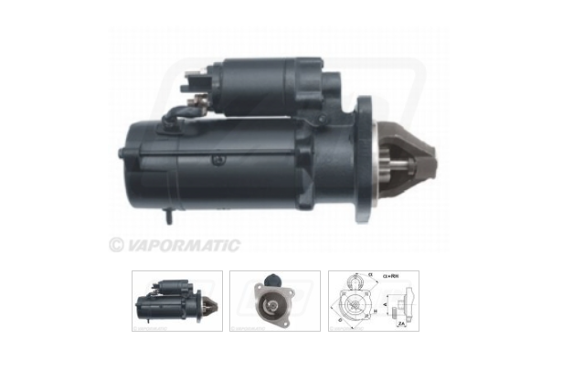 for, DAVID BROWN LETRIKA STARTER MOTOR 12V 4.2KW Z10