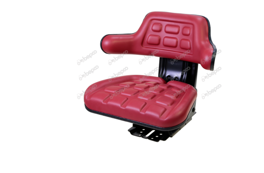 WRAP AROUND SEAT RED for Case IH Tractor