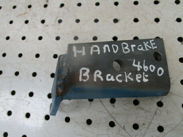 for, Ford 4600 Q Cab Handbrake Cable Bracket (on rear axle) in Good Condition