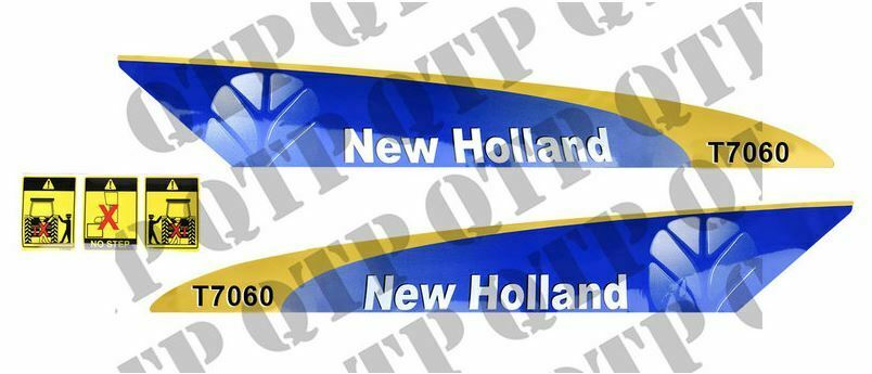 Ford New Holland T7060 Decal Kit