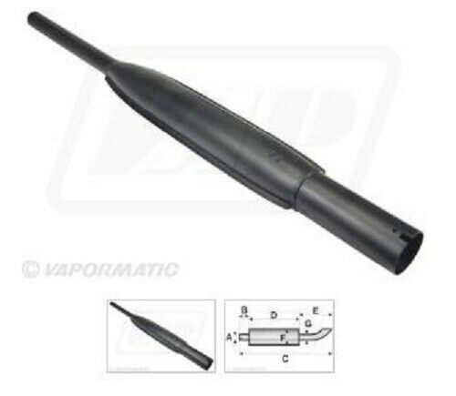 Case International Vertical Exhaust Silencer