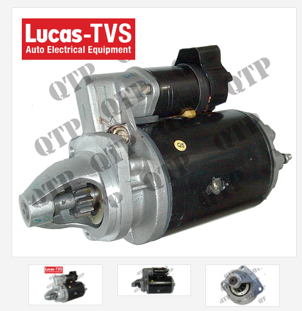 For MASSEY FERGUSON Phaser 4 Cylinder STARTER MOTOR