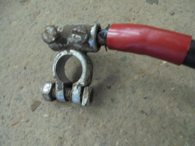 for, David Brown 1394 Battery Cable to Starter - Good Condition